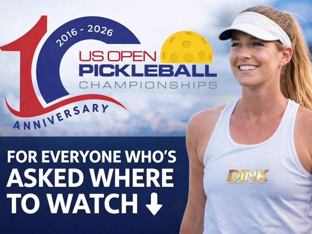Watch the U.S. Open Pickleball Finals Live
