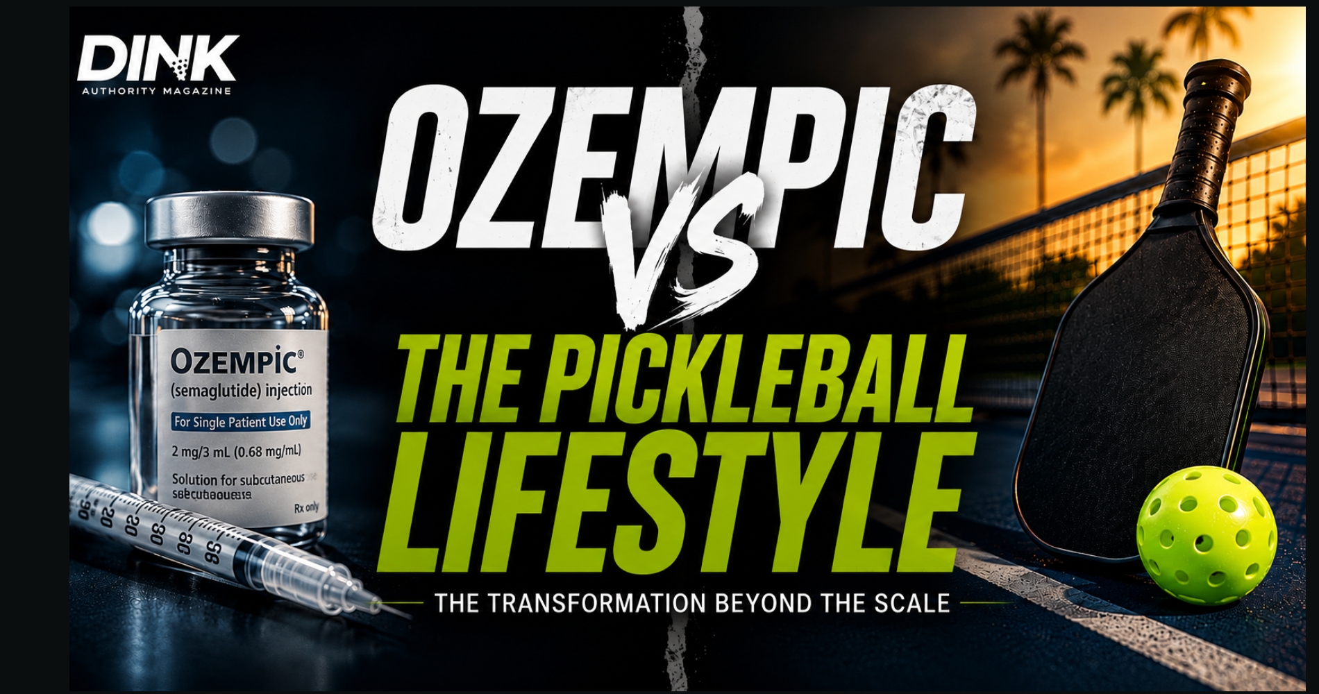 Ozempic vs The Pickleball Lifestyle: The Transformation Happening On and Off the Court