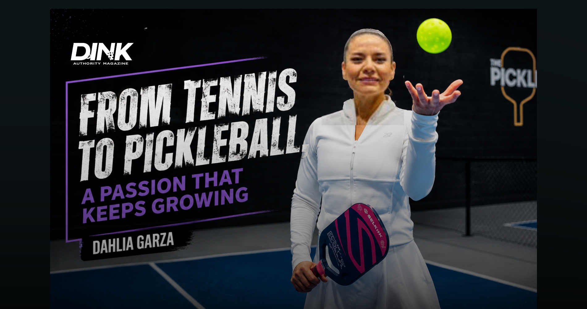 Dahlia Garza: From Tennis to Pickleball, a Passion That Keeps Growing