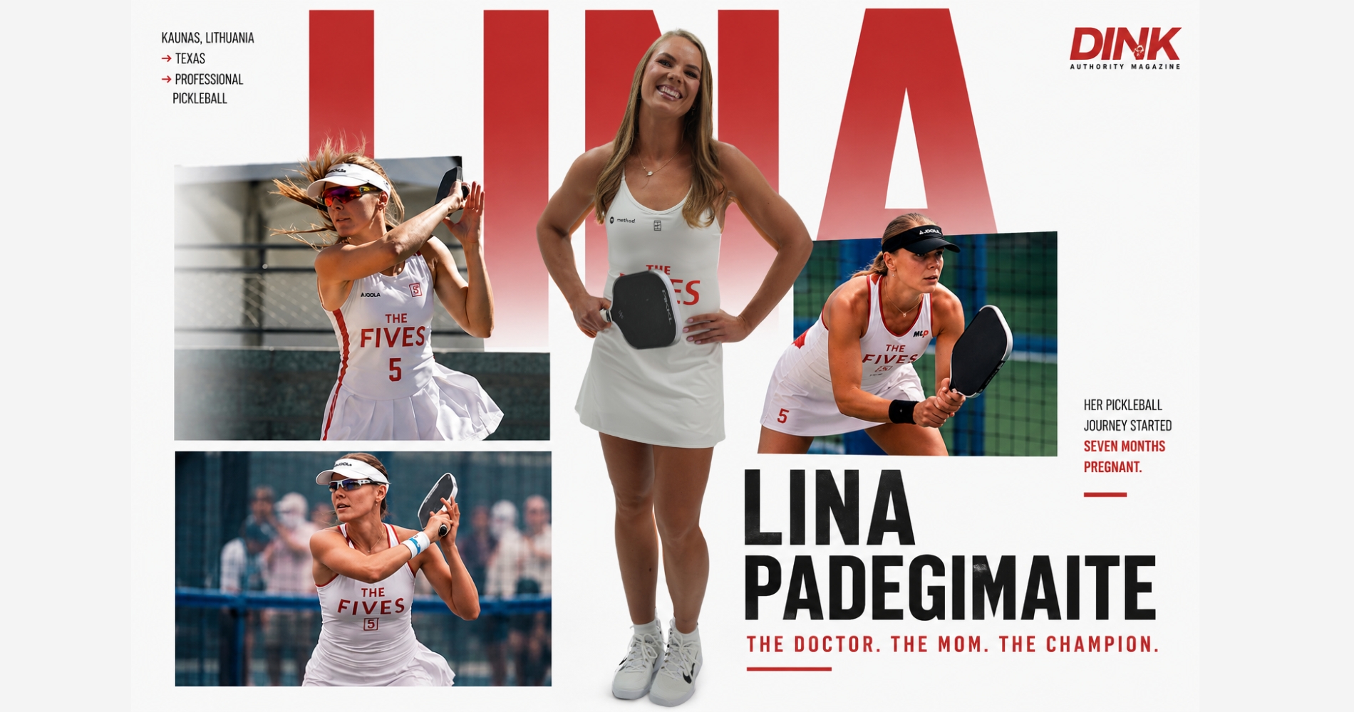 Lina Padegimaite's Incredible Journey: Mom, Doctor, and Professional Pickleball Champion