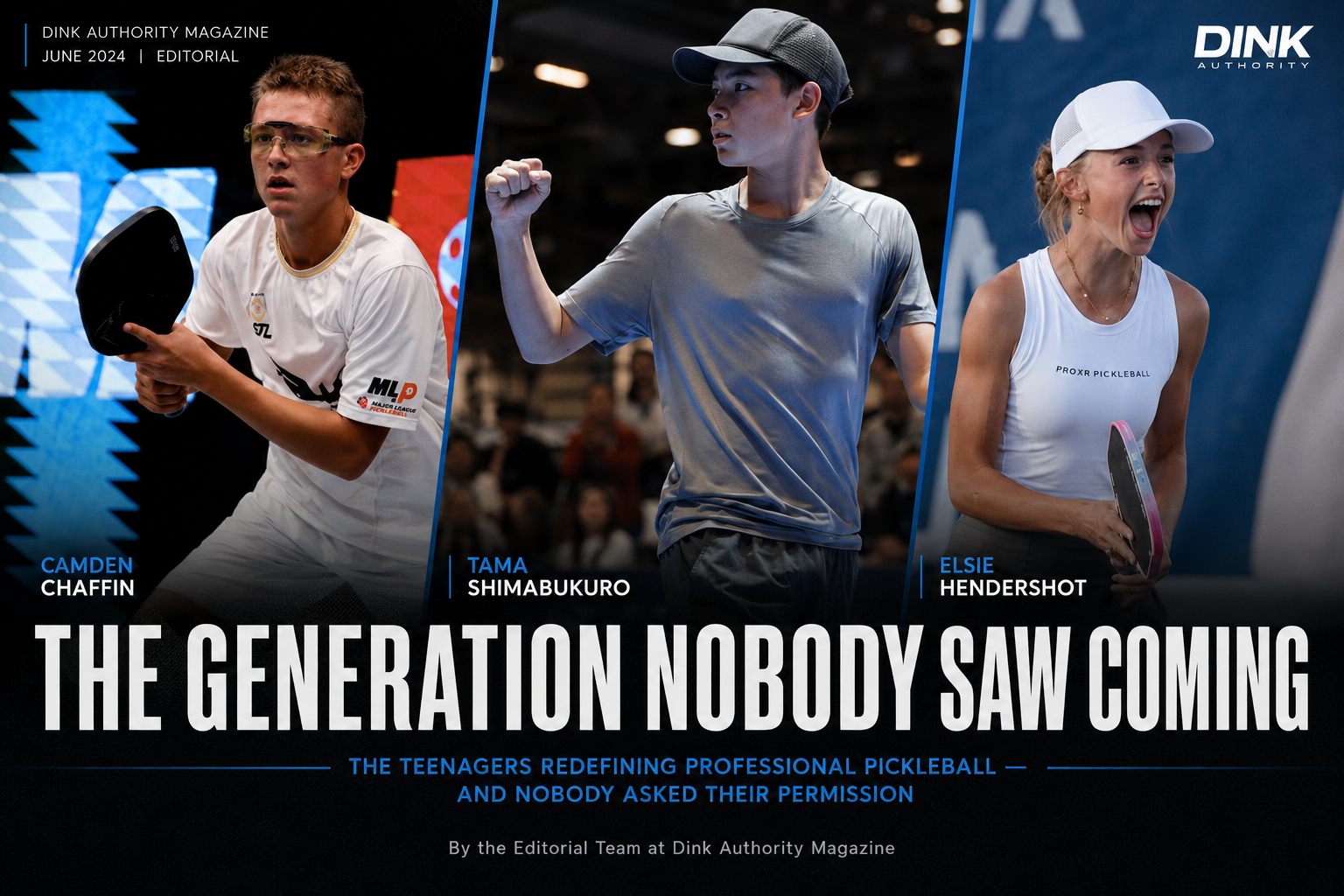 The Generation Nobody Saw Coming: The Teenagers Redefining Professional Pickleball