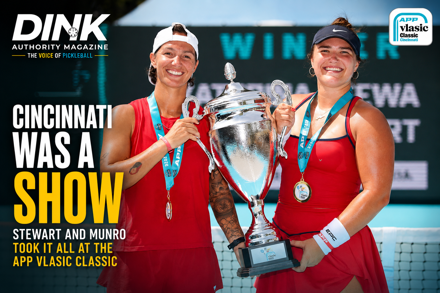 Cincinnati Was a Show: Stewart & Munro Took It All at the APP Vlasic Classic