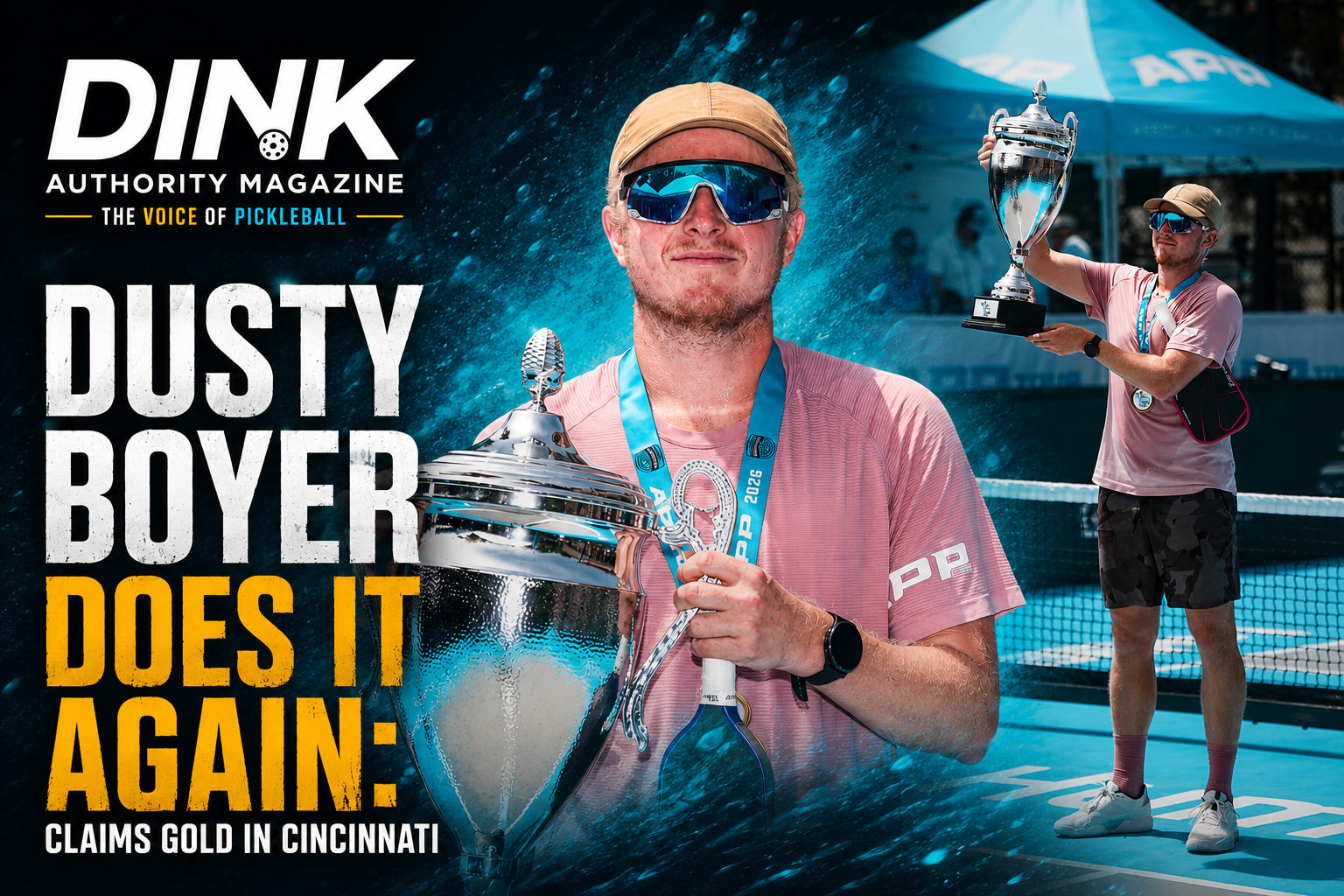 DUSTY BOYER DOES IT AGAIN: CLAIMS GOLD IN CINCINNATI