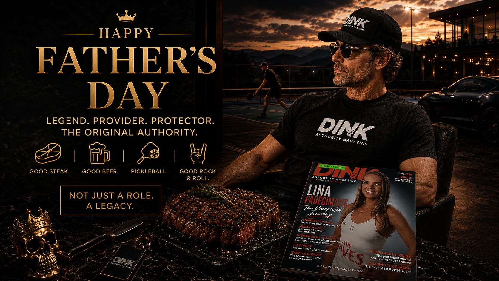 Happy Father's Day — Legend. Provider. Protector. The Original Authority.