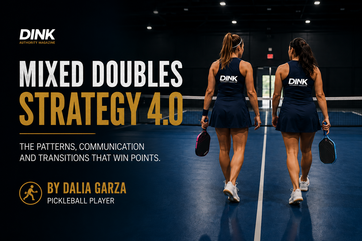 Mixed Doubles Pickleball Strategy 4.0: The Patterns, Communication and Transitions That Win Points