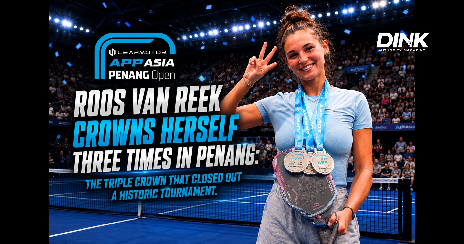 Roos van Reek Crowns Herself Three Times in Penang: The Triple Crown That Closed Out a Historic Tournament