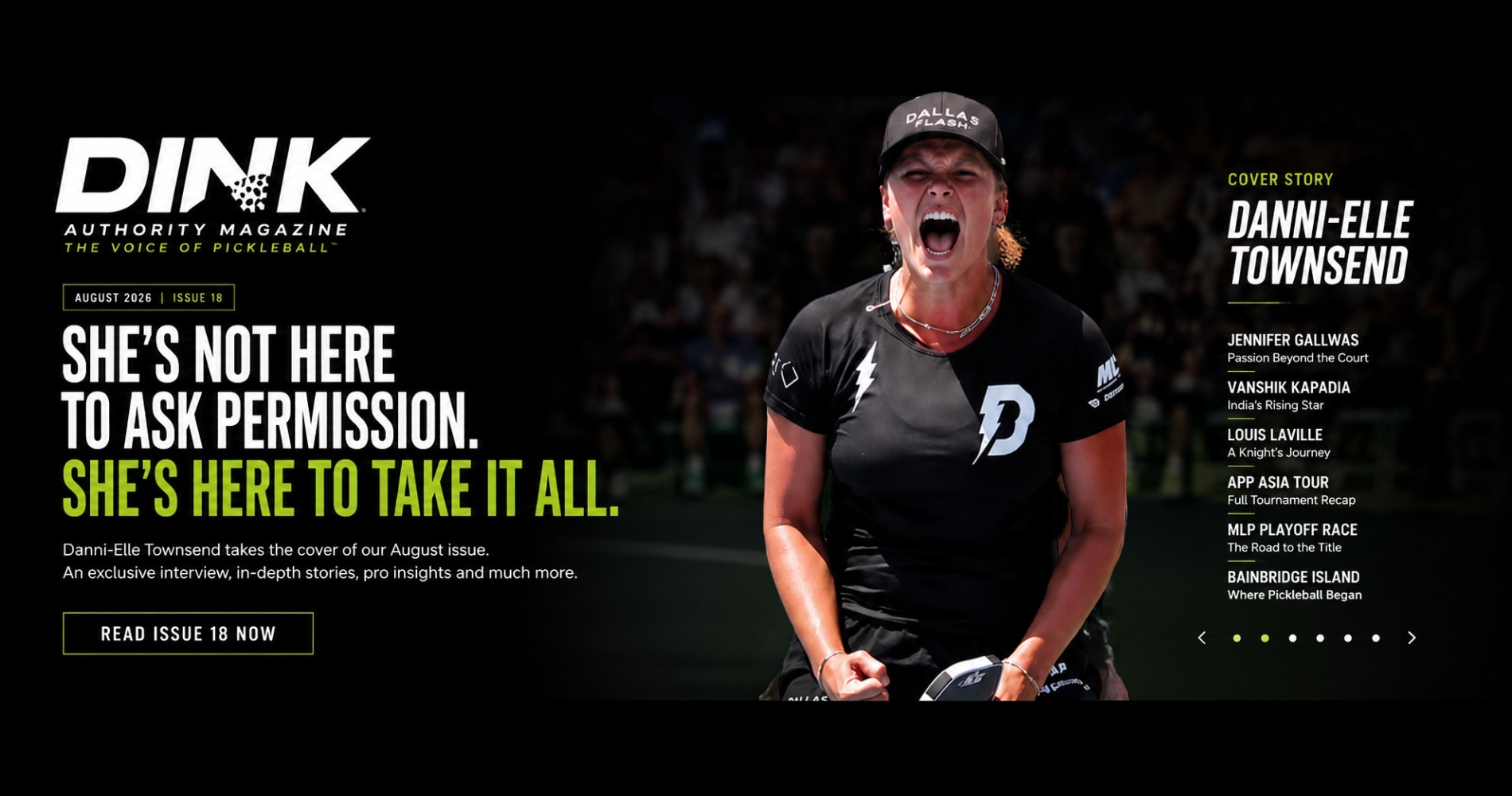 Danni-Elle Townsend: She's Not Here to Ask Permission. She's Here to Take It All.