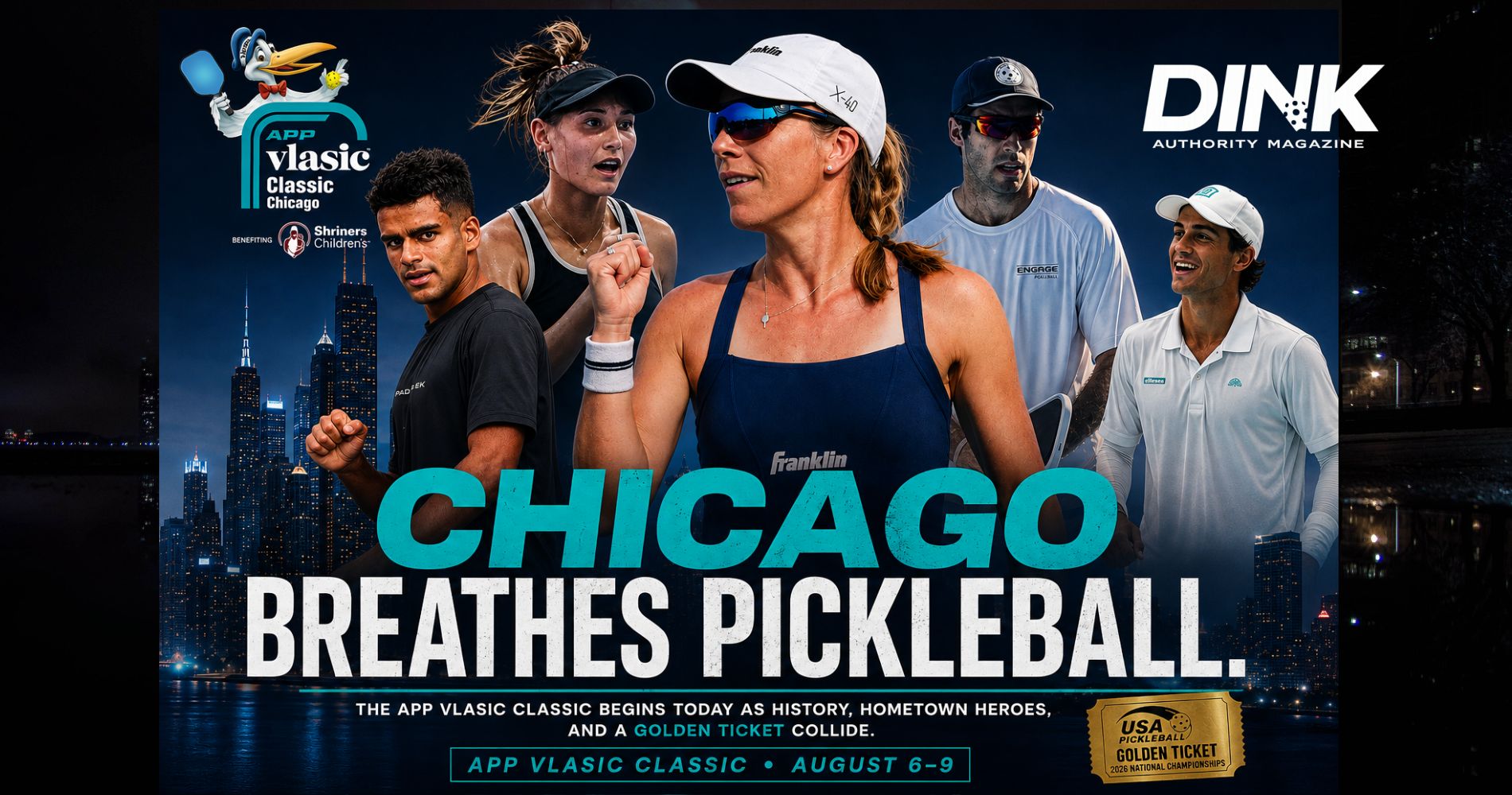 Today, Chicago Breathes Pickleball With the APP Vlasic Classic