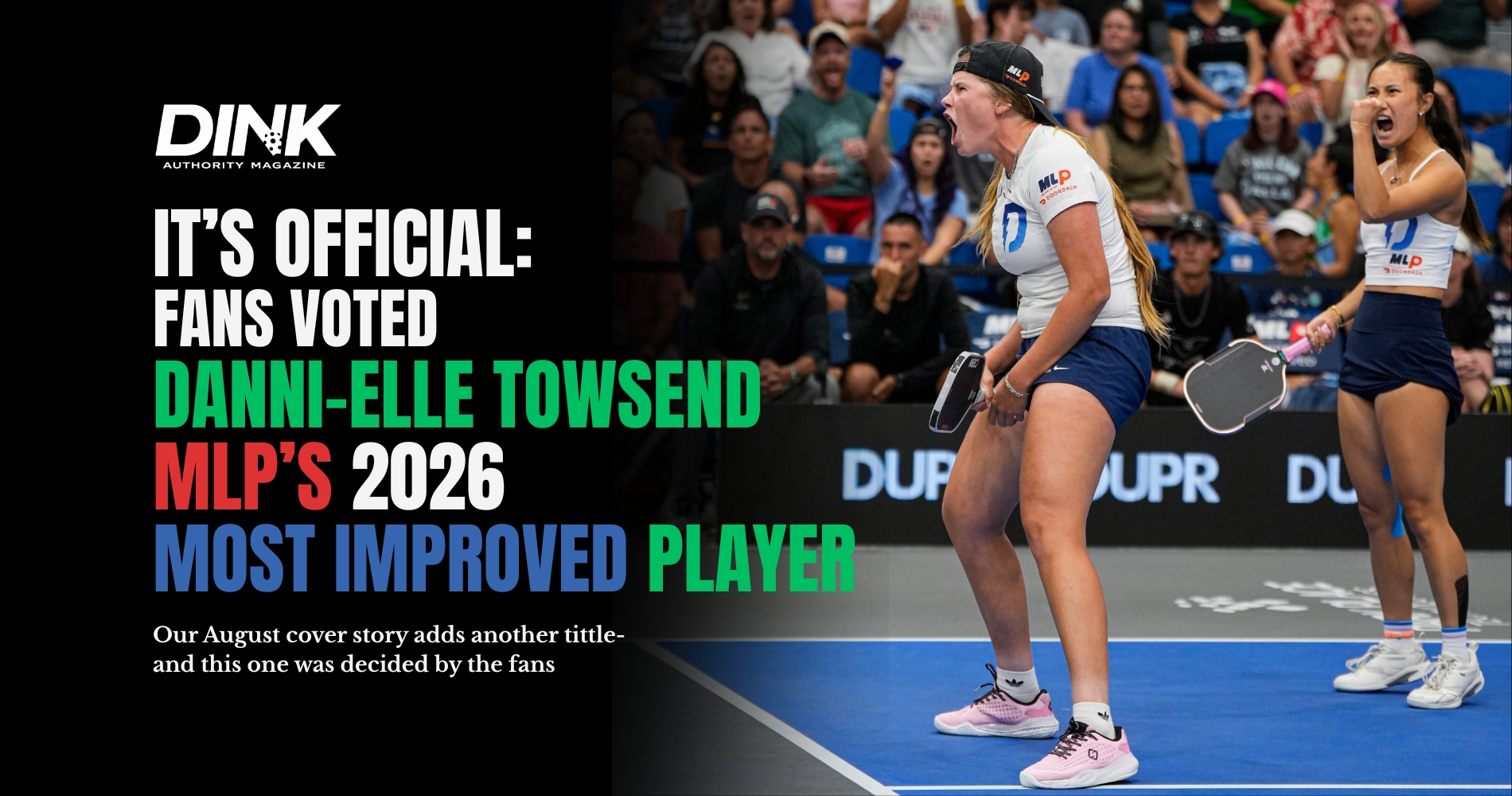 IT'S OFFICIAL: FANS VOTED DANNI-ELLE TOWNSEND MLP'S 2026 MOST IMPROVED PLAYER