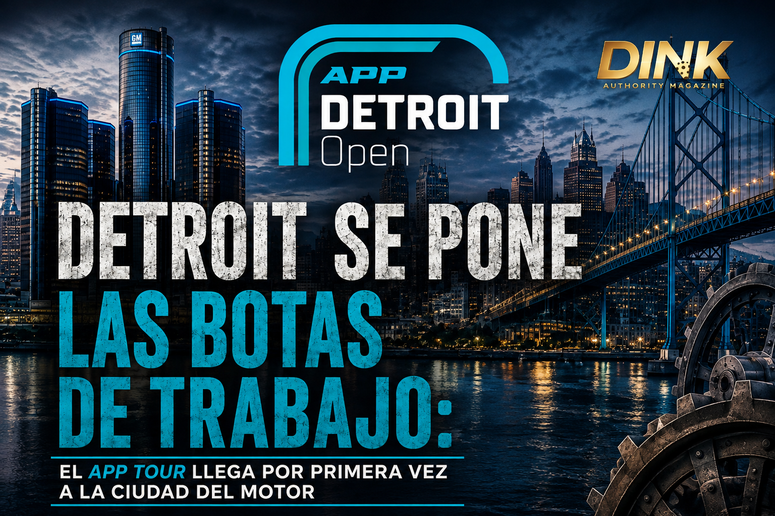 DETROIT SE PONE LAS BOTAS DE TRABAJO: EL APP TOUR LLEGA POR PRIMERA VEZ A LA CIUDAD DEL MOTOR