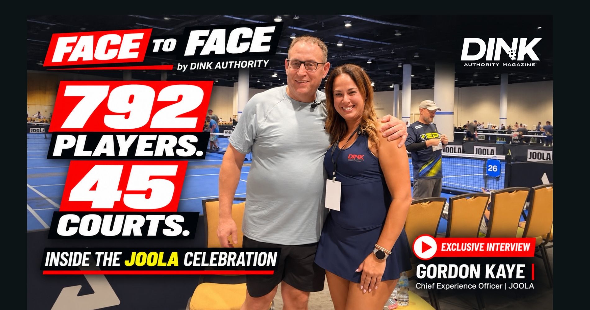 Gordon Kaye on JOOLA Celebration 2026 | FACE TO FACE